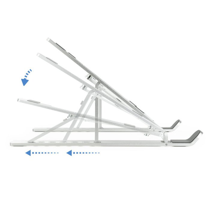 Tooq Soporte Elevador TQLRS0033-AL para Portátiles hasta 15 pulgadas, Plata Tooq Soporte Elevador TQLRS0033-AL para Portátiles hasta 15 pulgadas, Plata